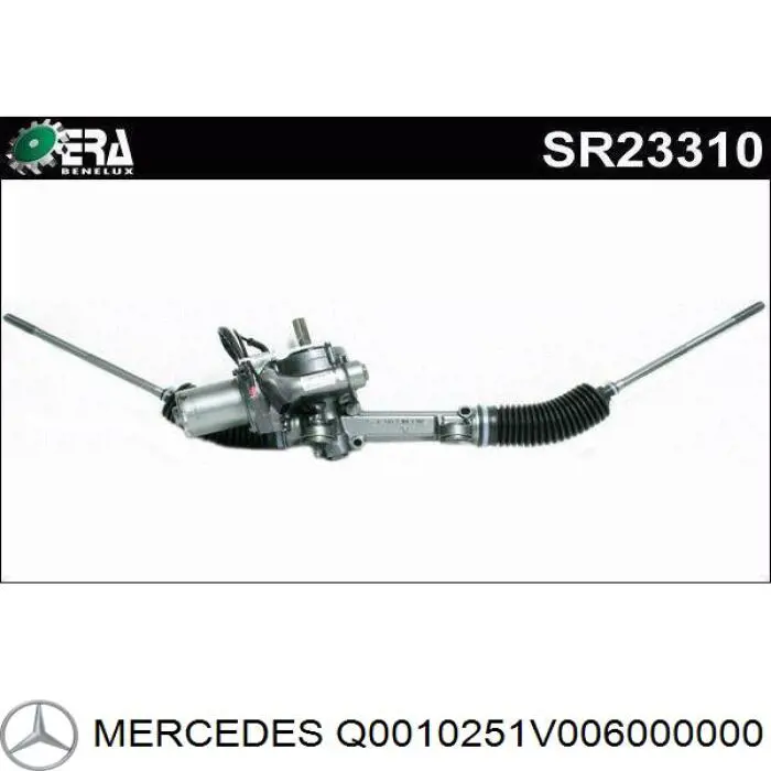 Q0010251V006000000 Mercedes cremallera de dirección