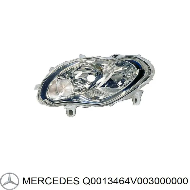 Q0013464V003000000 Mercedes faro izquierdo