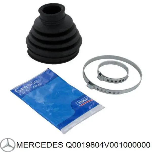 Fuelle interior de junta homocinética del semieje trasero Mercedes Q0019804V001000000 precio, desde 15,62 EUR