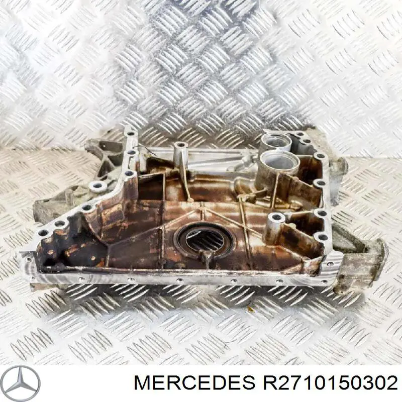 A2710150302 Mercedes cubierta motor delantera