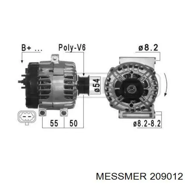 209012 Messmer alternador