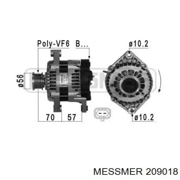 209018 Messmer alternador