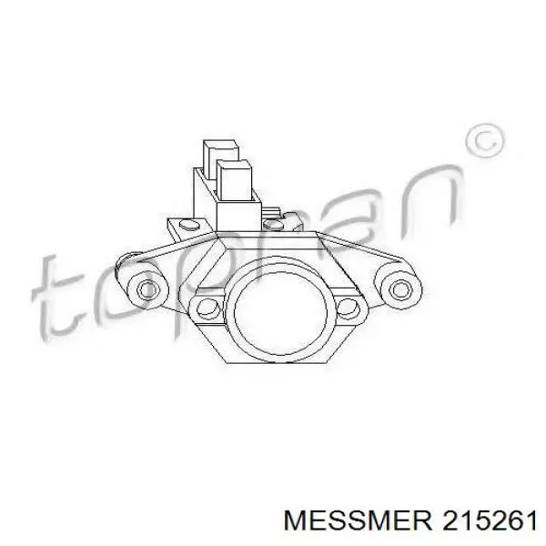 Regulador De Rele Del Generador (Rele De Carga) Audi 80 8C2