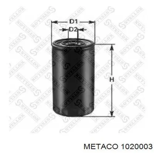 Filtro de aceite Nissan Sunny 3 N14