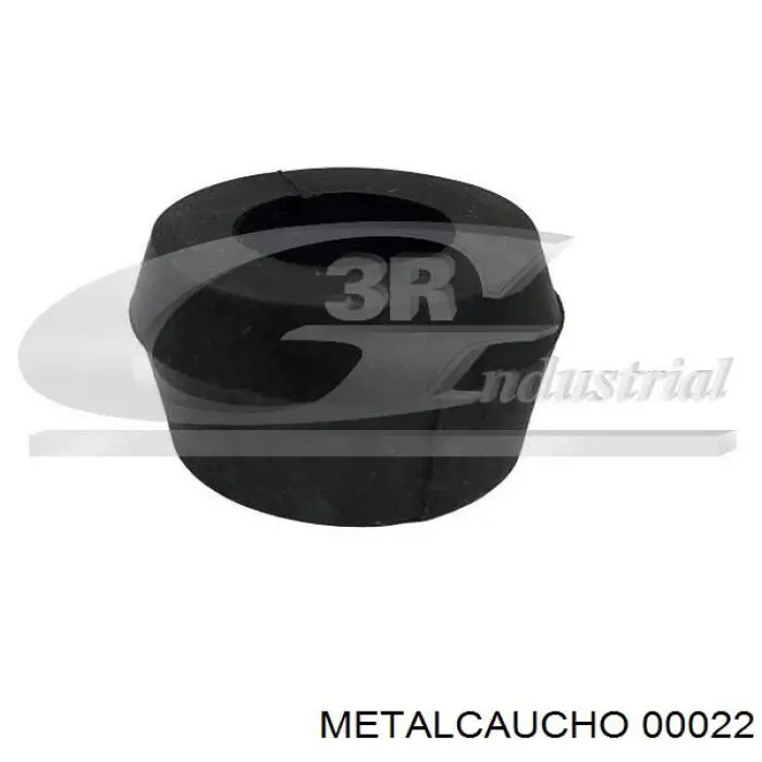 00022 Metalcaucho manguito de silentblock, amortiguador trasero