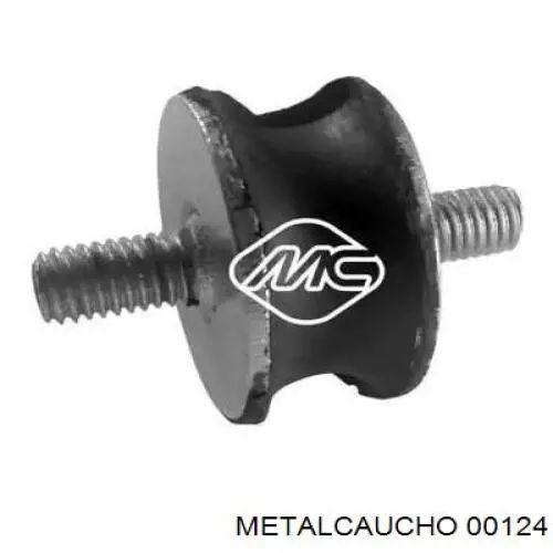 Comprar 00124 Metalcaucho Soporte de tubo de escape