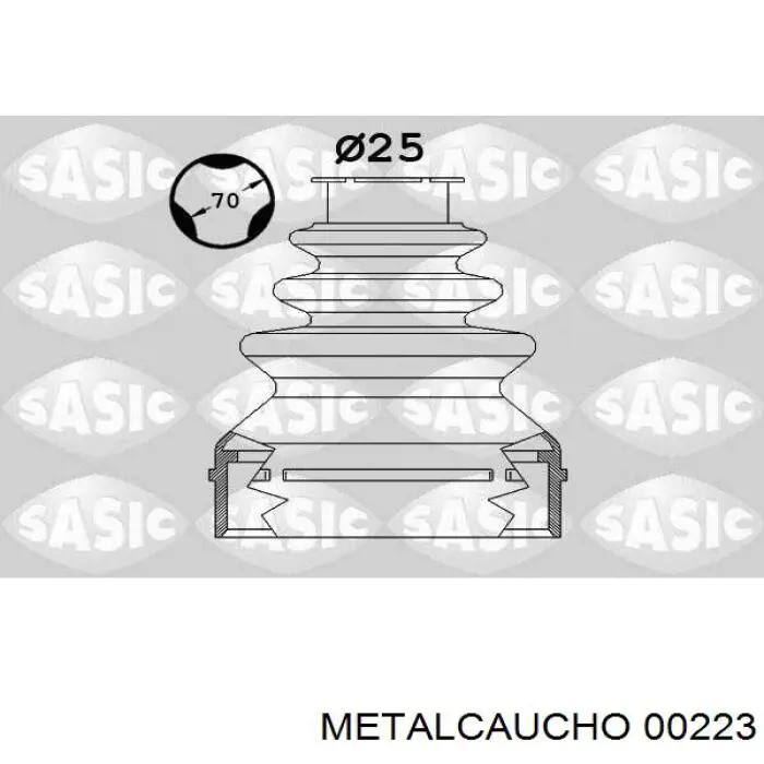 Fuelle transmisión delantero exterior Metalcaucho 00223 precio, desde 2,17 EUR