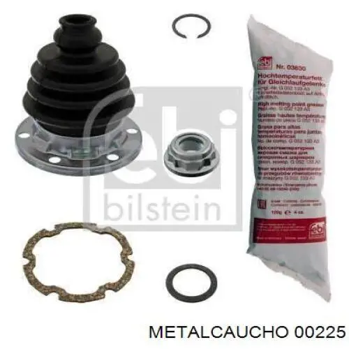 Fuelle semieje delantero exterior Metalcaucho 00225