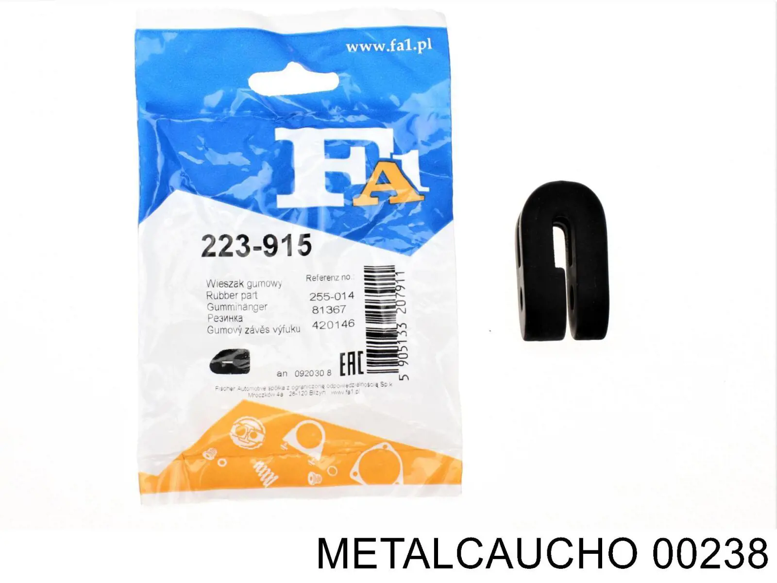  Metalcaucho 00238 precio, desde 1,33 EUR