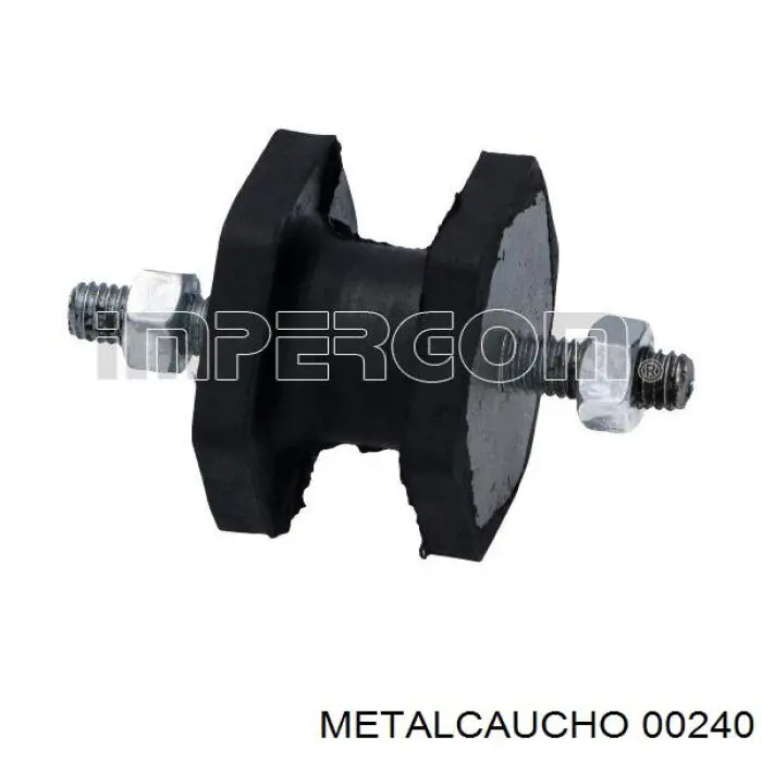 00240 Metalcaucho soporte, silenciador