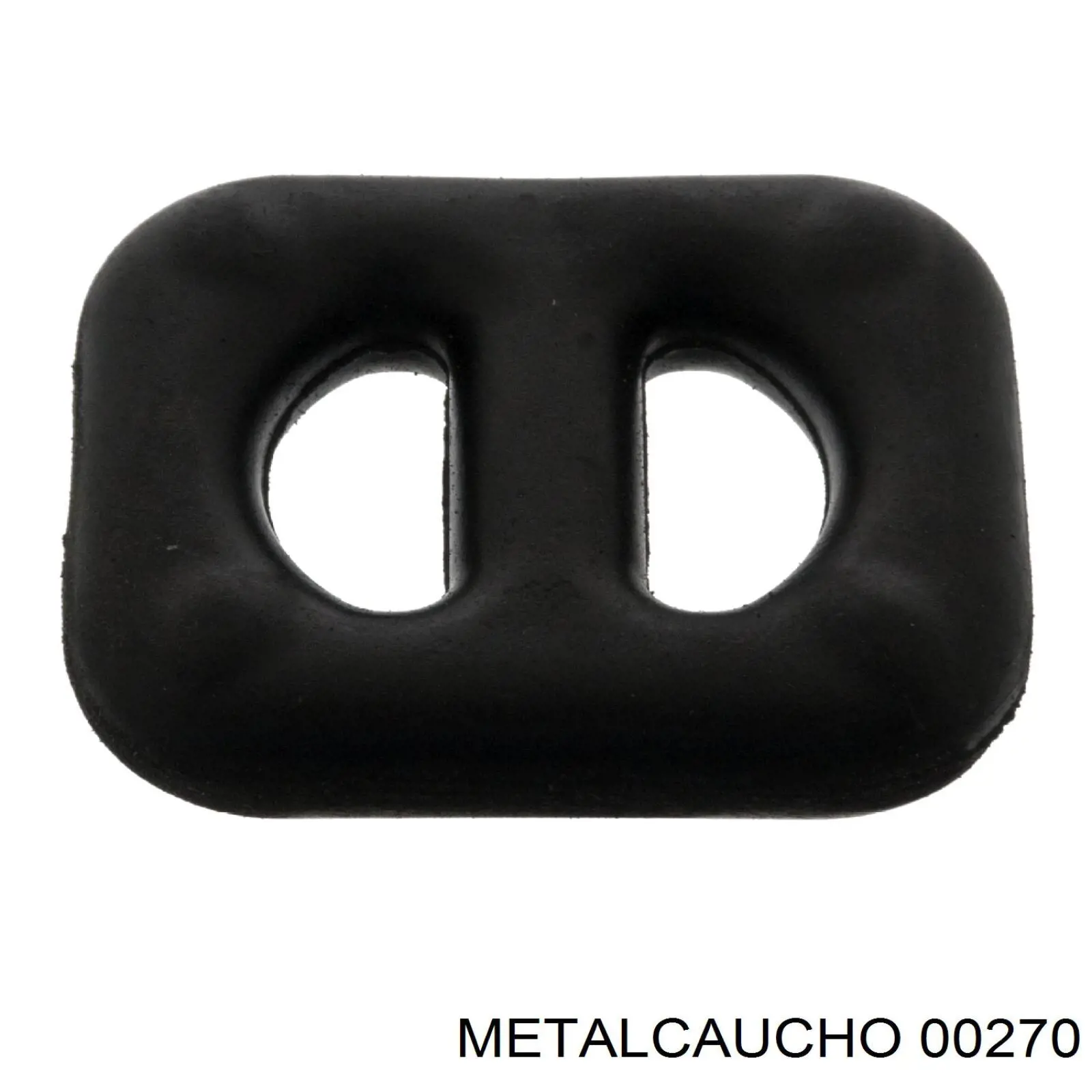00270 Metalcaucho soporte, silenciador
