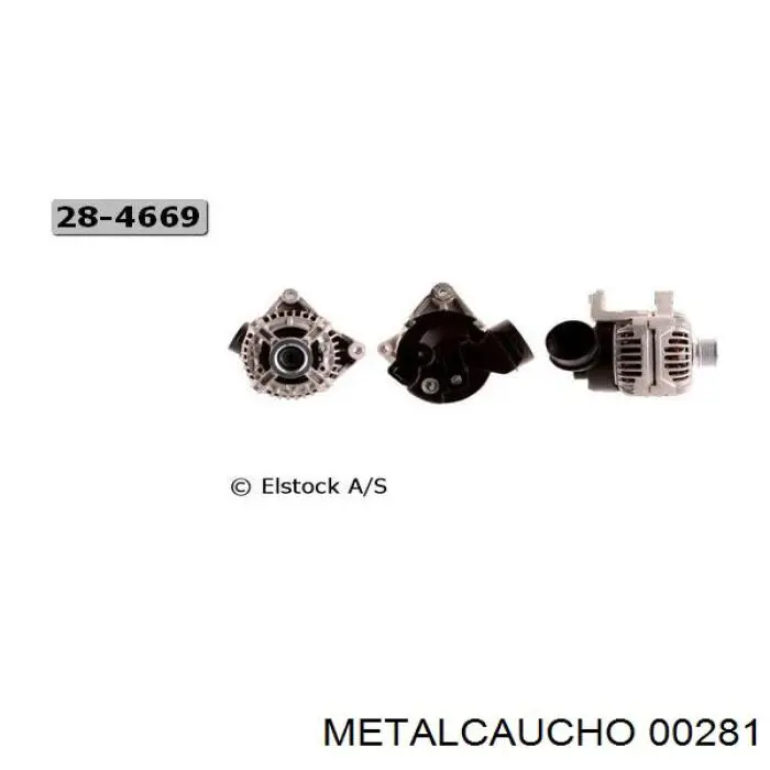Almohadilla de tope silenciador Metalcaucho 00281 precio, desde 1,33 EUR