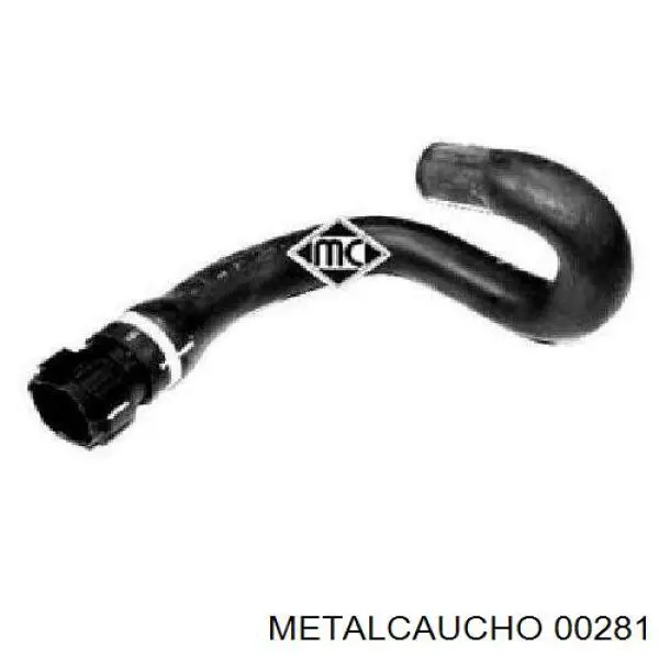 Soporte escape 00281 Metalcaucho