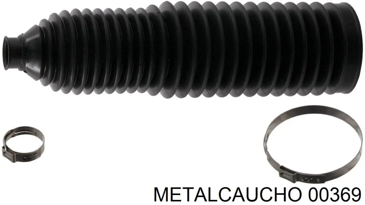 Guardapolvo de dirección derecho (cremallera) Metalcaucho 00369 precio, desde 8,39 EUR