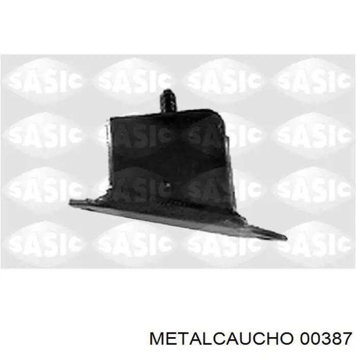 00387 Metalcaucho soporte de motor derecho