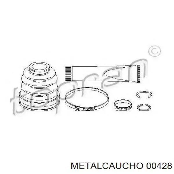 Comprar 00428 Metalcaucho Fuelle de semieje delantero interior