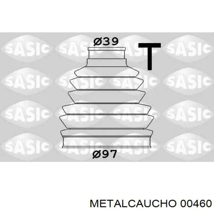Comprar 00460 Metalcaucho Fuelle de palier delantero exterior