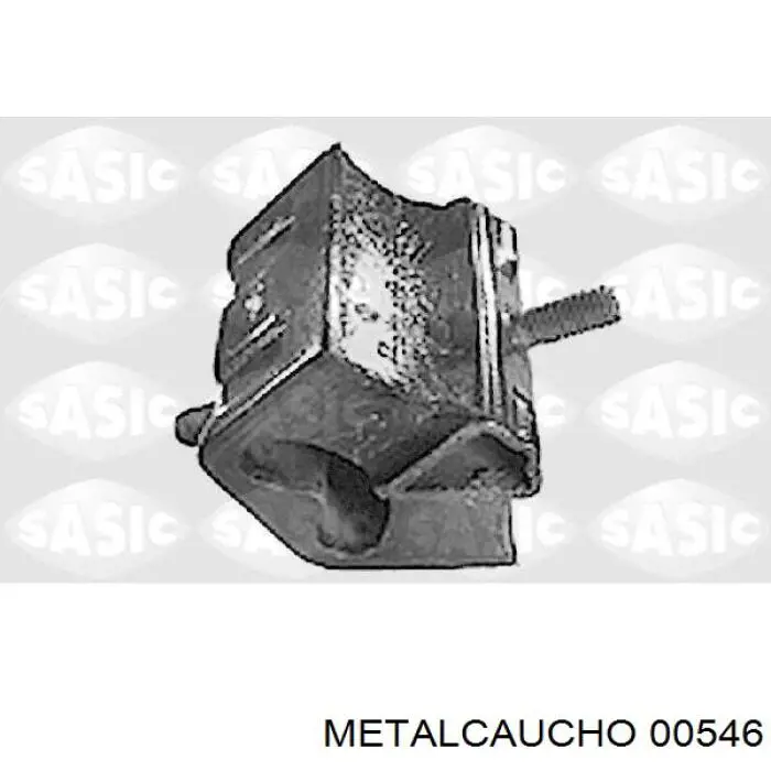 00546 Metalcaucho Almohada del Motor Izquierda / Derecha