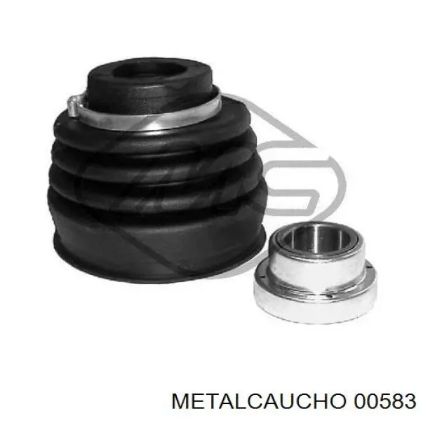 00583 Metalcaucho fuelle, árbol de transmisión delantero interior