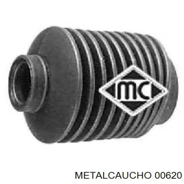 Guardapolvo de dirección derecho (cremallera) Metalcaucho 00620 precio, desde 6,10 EUR