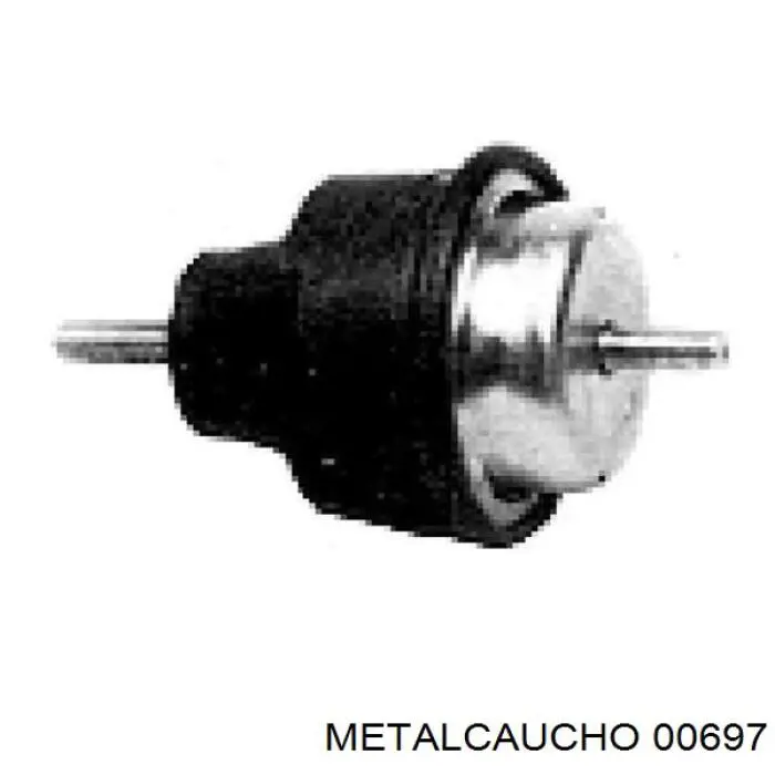 00697 Metalcaucho soporte de motor derecho
