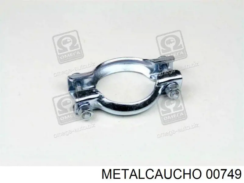 Comprar 00749 Metalcaucho Abrazadera de tubo de escape trasera