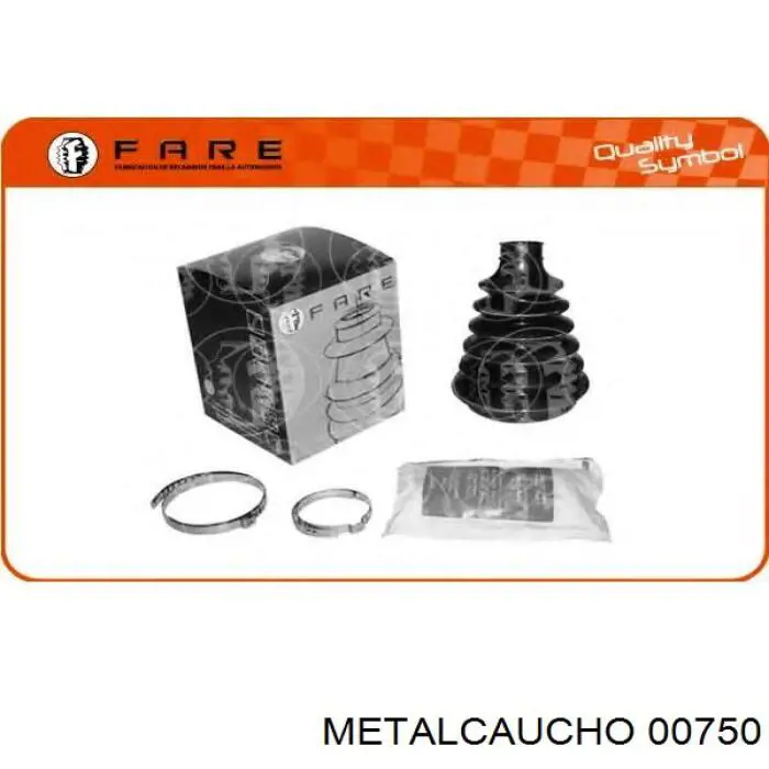 Fuelle, palier delantero exterior Metalcaucho 00750 precio, desde 10,93 EUR