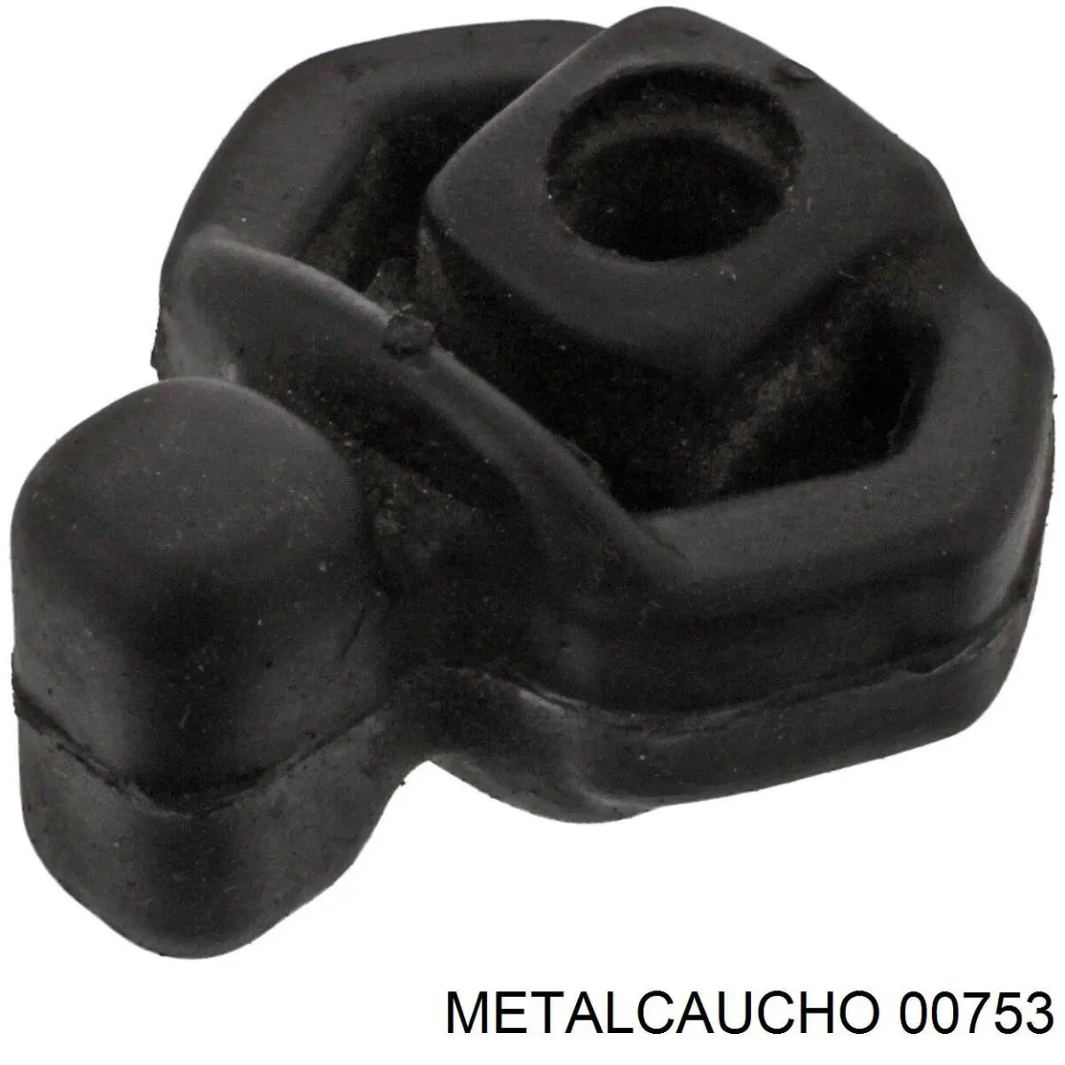 00753 Metalcaucho soporte, silenciador