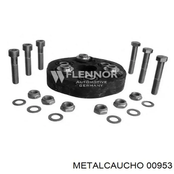 2014101015 Mercedes Acoplamiento elástico delantero del cardán
