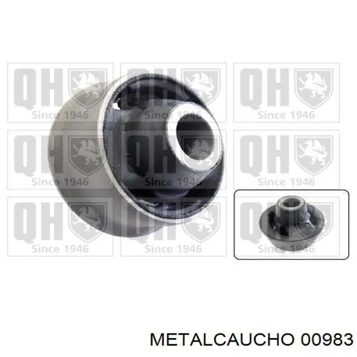 Silentblock del brazo de suspensión 480810 Cautex