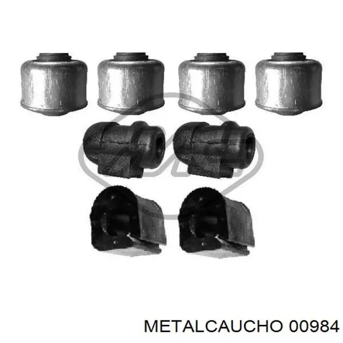 00984 Metalcaucho silentblock de suspensión delantero inferior
