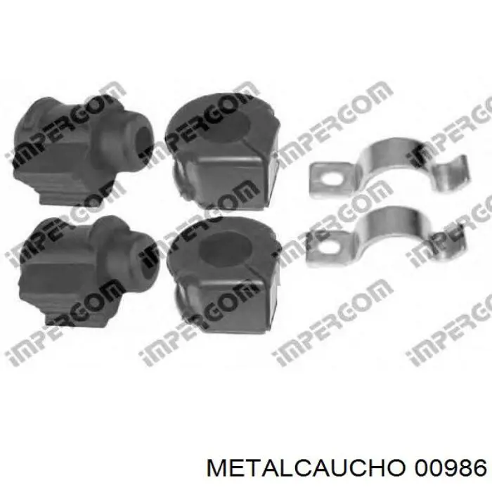 Comprar 00986 Metalcaucho Buje estabilizador delantero exterior