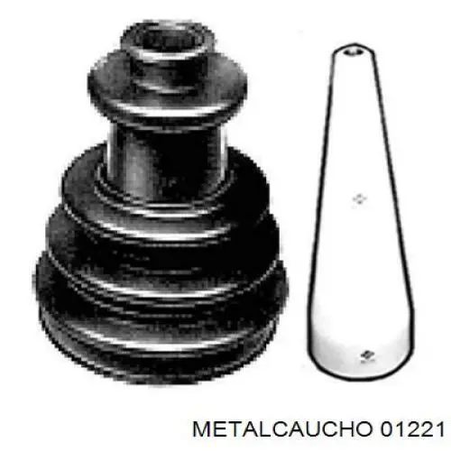 Comprar 01221 Metalcaucho Fuelle de semieje delantero interior