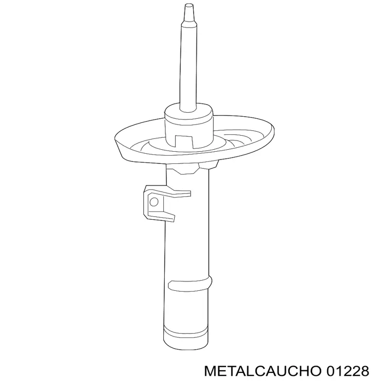 Fuelle de semieje delantero interior 01228 Metalcaucho
