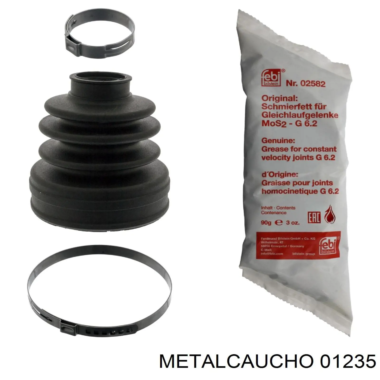 Fuelle transmisión delantero exterior Metalcaucho 01235 precio, desde 6,96 EUR