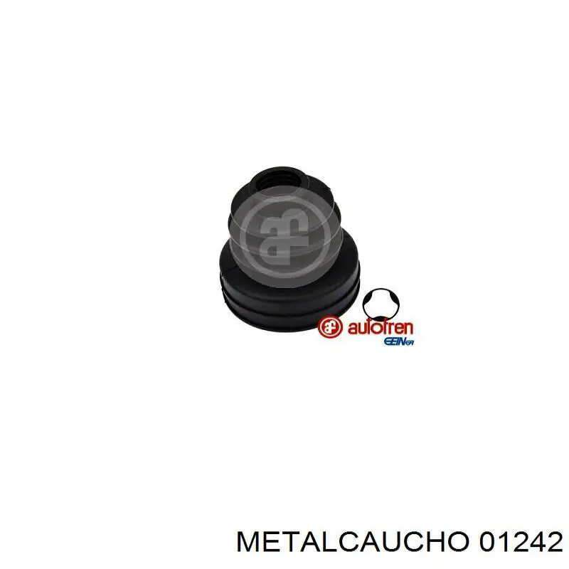 Fuelle, junta homocinética interna izquierda del semieje delantero 01242 Metalcaucho