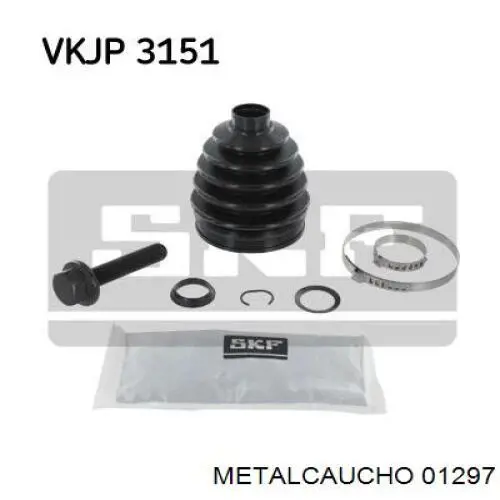 Comprar 01297 Metalcaucho Fuelle de palier delantero exterior