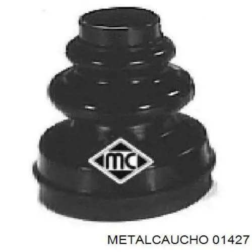Fuelle semieje delantero exterior Metalcaucho 01427