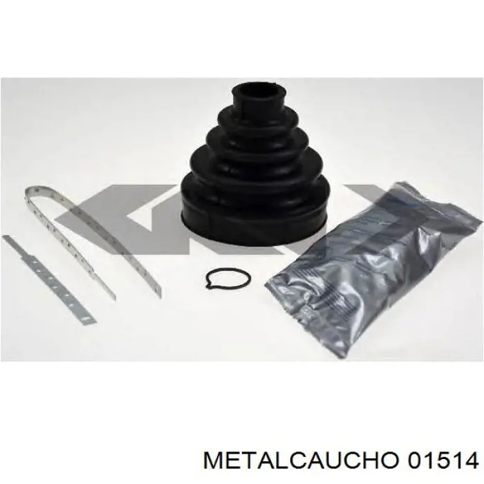Fuelle de palier delantero exterior 01514E Metalcaucho