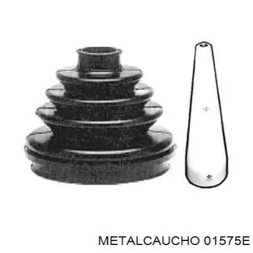 Fuelle, palier delantero exterior Metalcaucho 01575E precio, desde 6,52 EUR