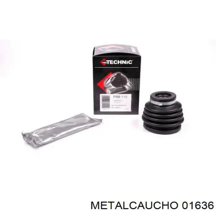 Fuelle de semieje delantero interior 00349 Metalcaucho