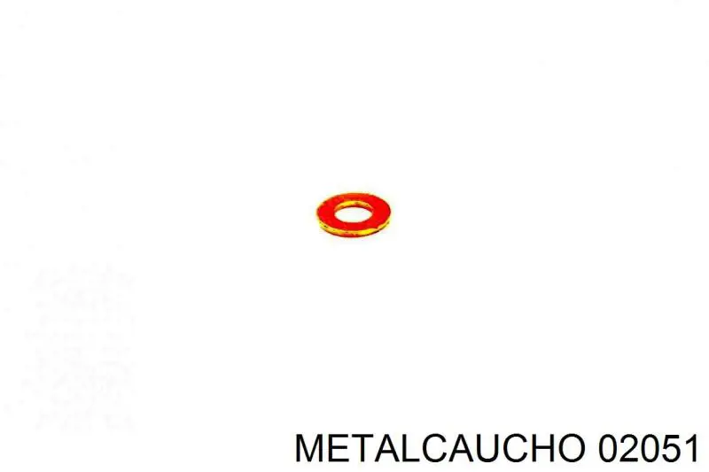 02051 Metalcaucho junta, tapón roscado, colector de aceite