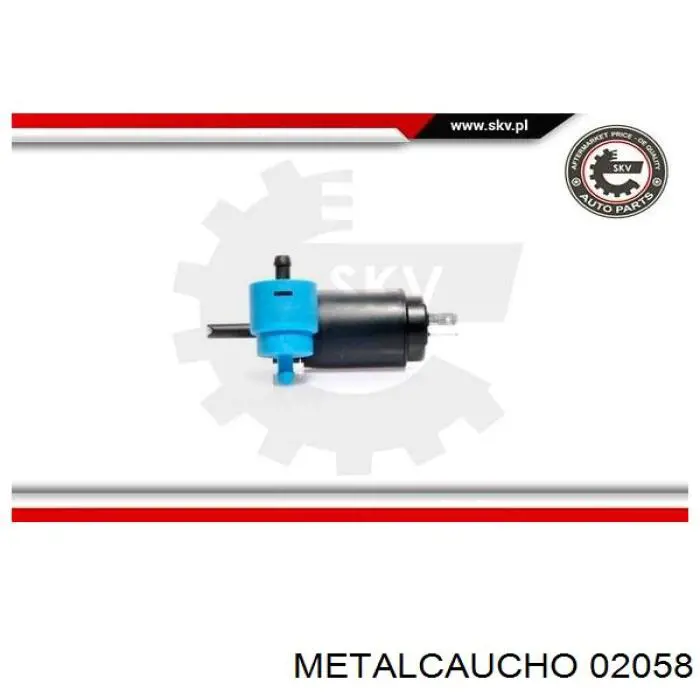 Bomba-motor de limpiaparabrisas delantero/trasero 954651 Cautex