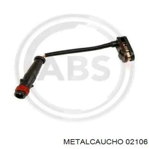 Comprar 02106 Metalcaucho Sensor de desgaste de pastillas de freno trasero