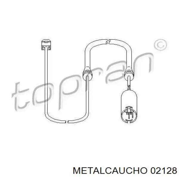 Sensor de desgaste de las pastillas de freno delanteras Triclo 881912 precio, desde 4,45 EUR