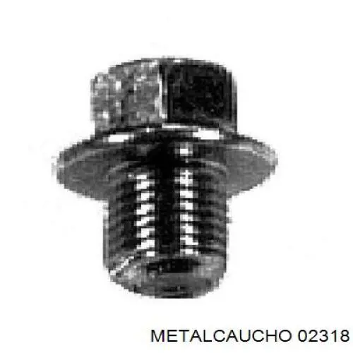 Comprar 02318 Metalcaucho Tapón del cárter de aceite