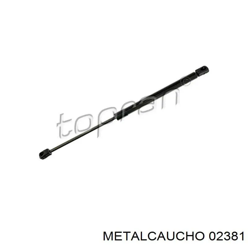 02381 Metalcaucho junta, tubo de escape silenciador