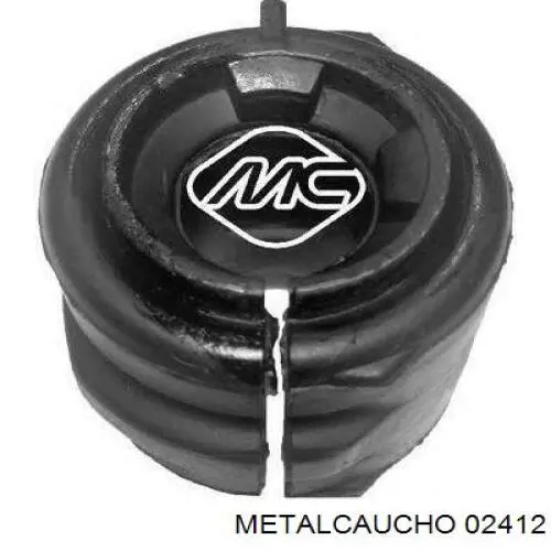 Buje de barra estabilizadora delantera 02412 Metalcaucho