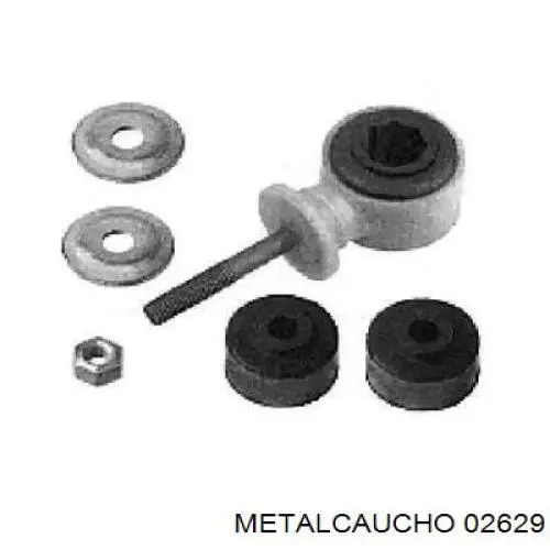 Bieleta estabilizadora delantera Metalcaucho 02629 precio, desde 4,60 EUR