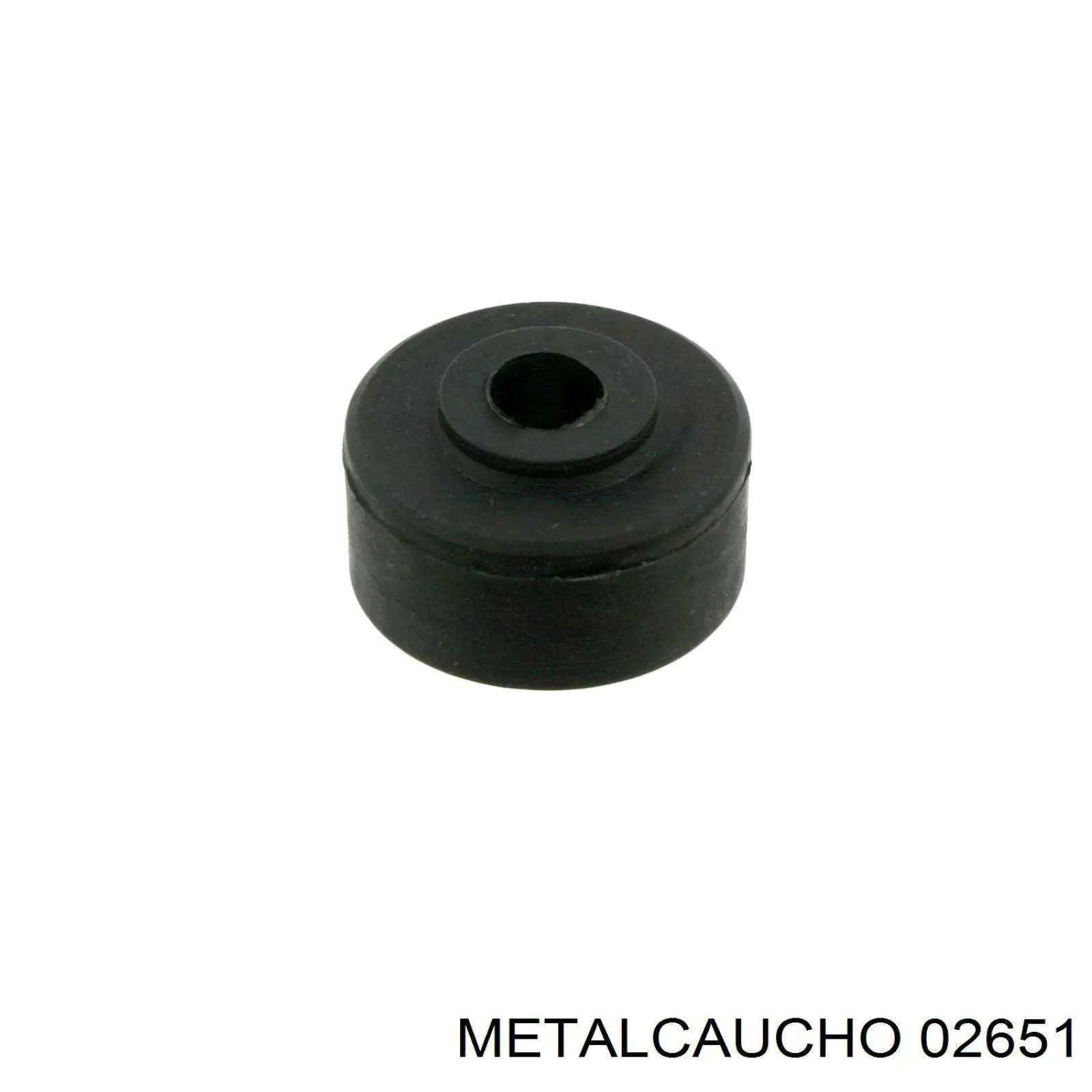 02651 Metalcaucho casquillo del soporte de barra estabilizadora delantera